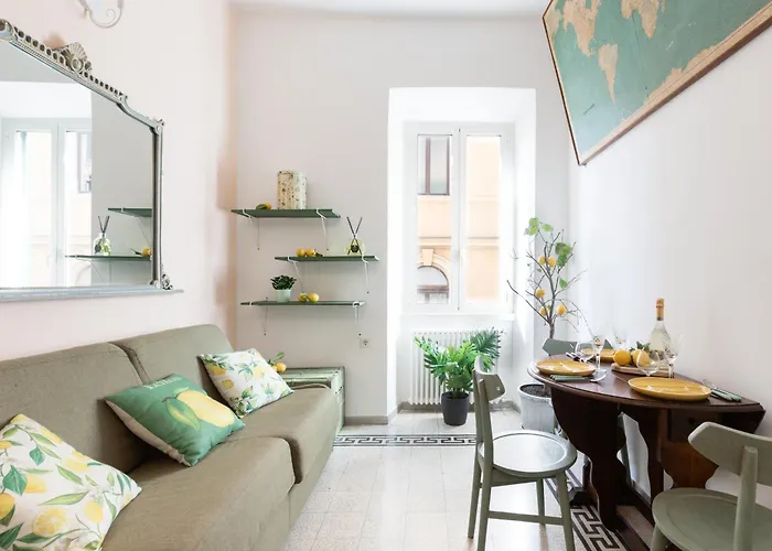 Apartment Charming Capri Style Retreat - Near Termini Station, Near Colosseum Rom